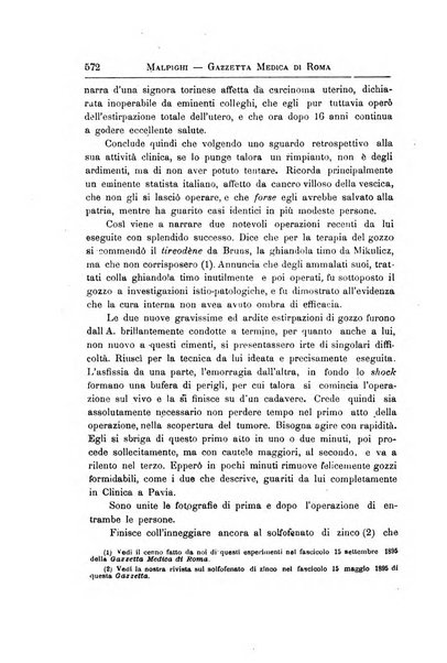 Gazzetta medica Malpighi