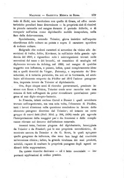 Gazzetta medica Malpighi