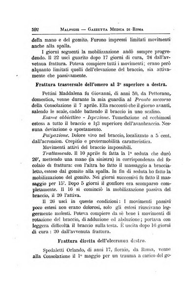 Gazzetta medica Malpighi