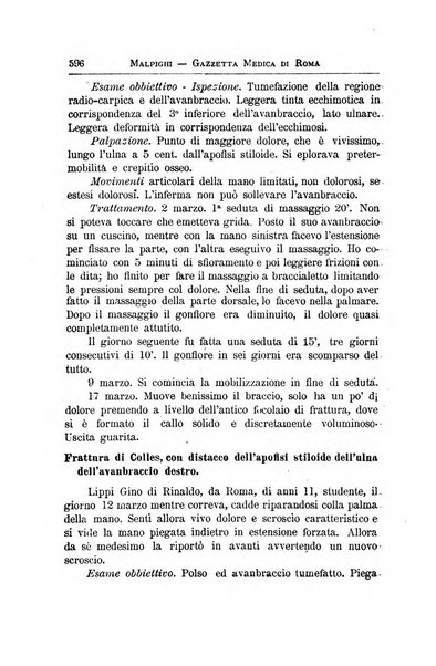 Gazzetta medica Malpighi