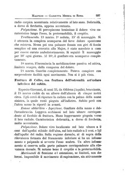 Gazzetta medica Malpighi