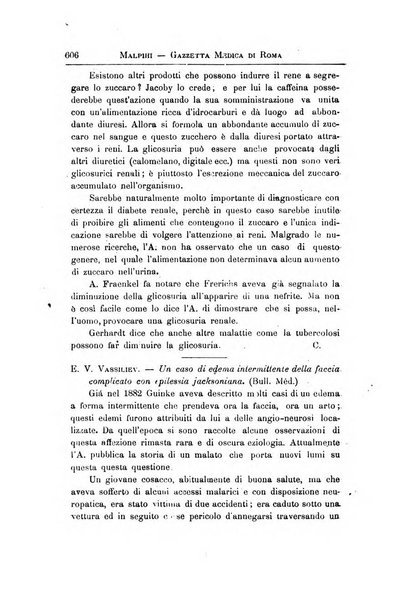 Gazzetta medica Malpighi