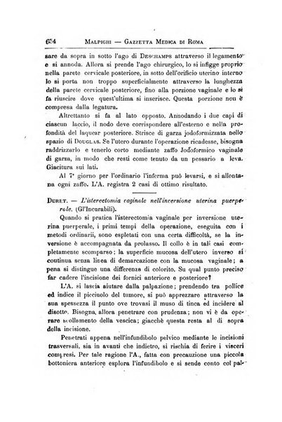 Gazzetta medica Malpighi