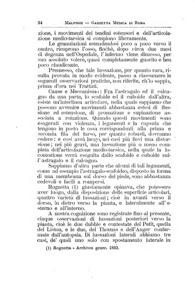 Gazzetta medica Malpighi