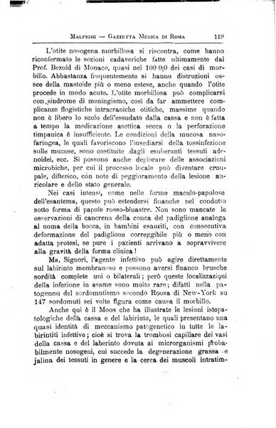 Gazzetta medica Malpighi