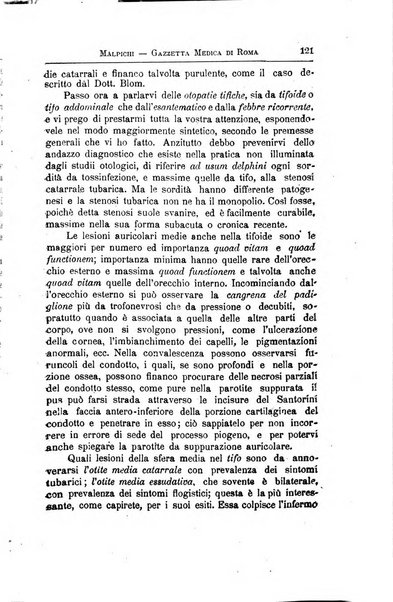 Gazzetta medica Malpighi