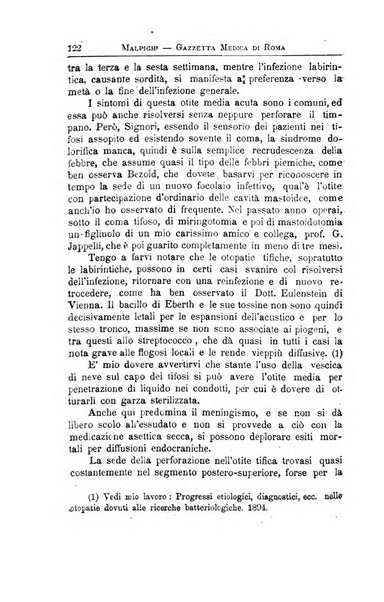 Gazzetta medica Malpighi