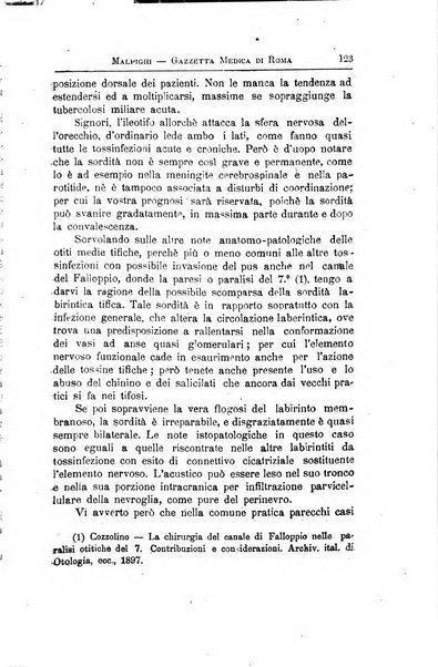 Gazzetta medica Malpighi