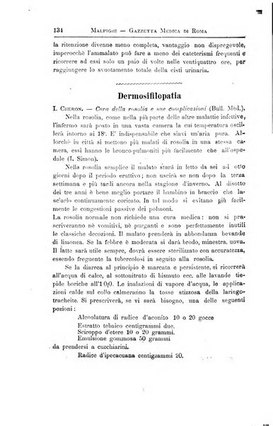 Gazzetta medica Malpighi