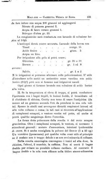 Gazzetta medica Malpighi