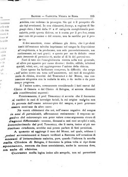 Gazzetta medica Malpighi