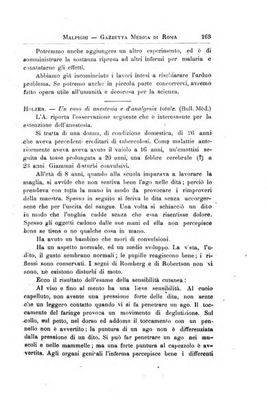 Gazzetta medica Malpighi