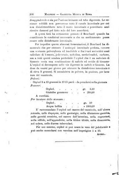 Gazzetta medica Malpighi