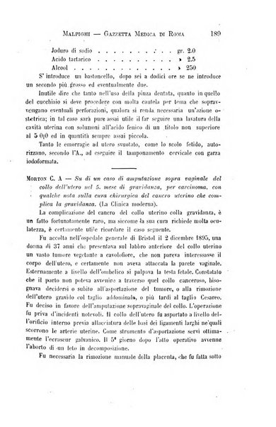 Gazzetta medica Malpighi