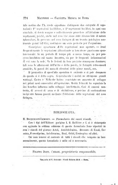 Gazzetta medica Malpighi