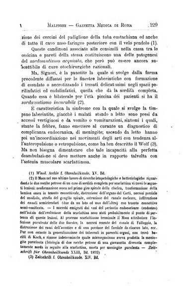 Gazzetta medica Malpighi