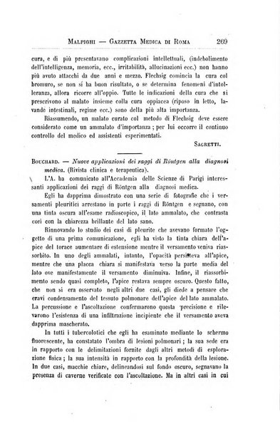 Gazzetta medica Malpighi