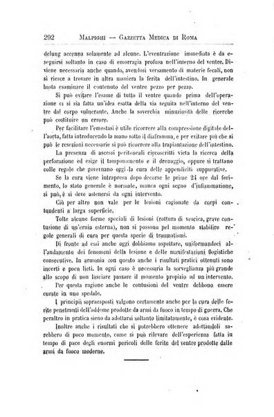 Gazzetta medica Malpighi