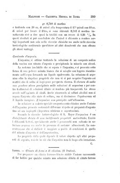 Gazzetta medica Malpighi