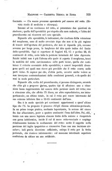 Gazzetta medica Malpighi