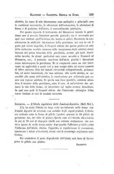 Gazzetta medica Malpighi