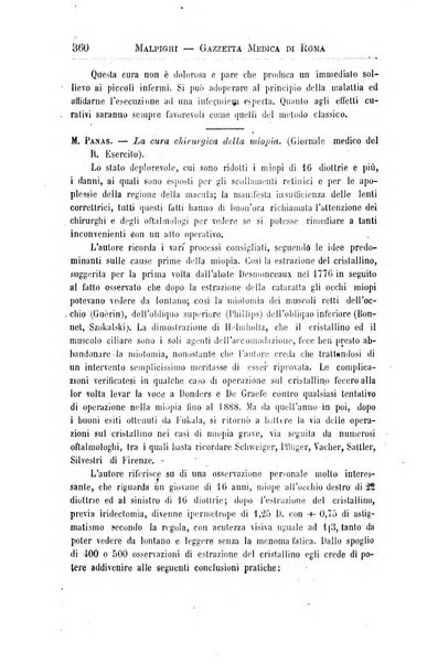 Gazzetta medica Malpighi