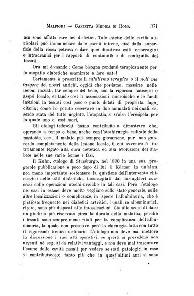 Gazzetta medica Malpighi