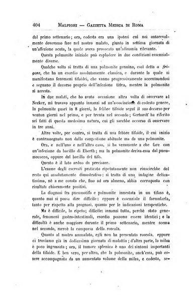 Gazzetta medica Malpighi