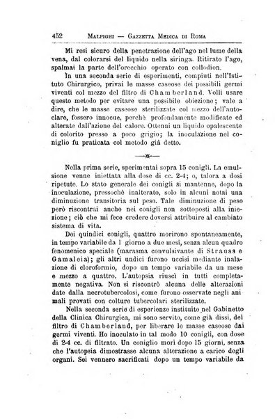 Gazzetta medica Malpighi