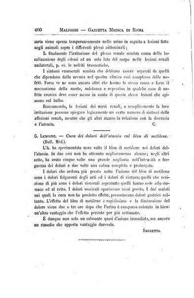 Gazzetta medica Malpighi