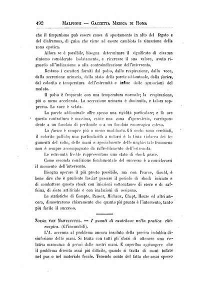 Gazzetta medica Malpighi