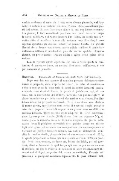 Gazzetta medica Malpighi