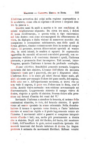 Gazzetta medica Malpighi