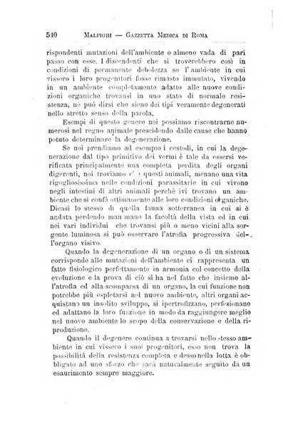 Gazzetta medica Malpighi