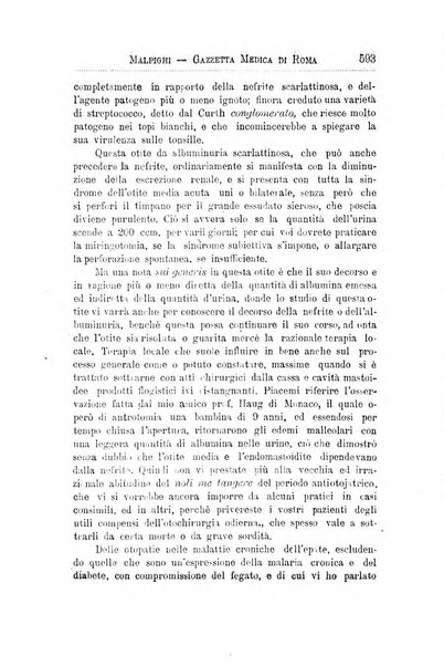 Gazzetta medica Malpighi