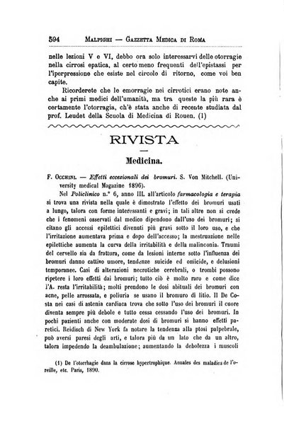 Gazzetta medica Malpighi