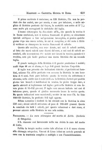 Gazzetta medica Malpighi