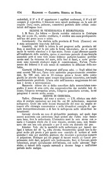 Gazzetta medica Malpighi