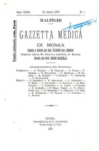 Gazzetta medica Malpighi