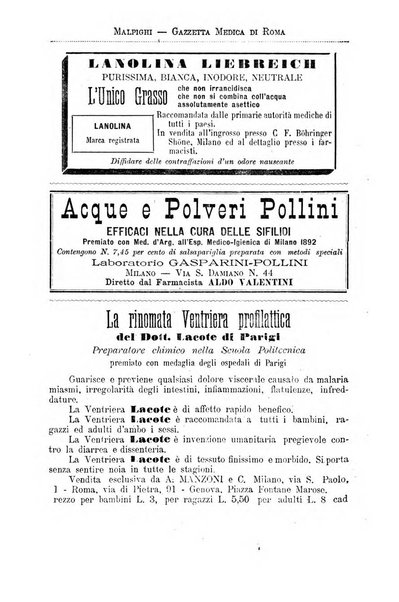 Gazzetta medica Malpighi