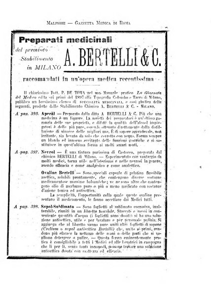 Gazzetta medica Malpighi