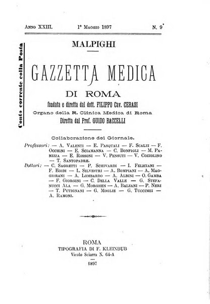 Gazzetta medica Malpighi