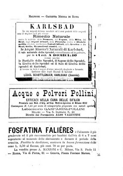 Gazzetta medica Malpighi