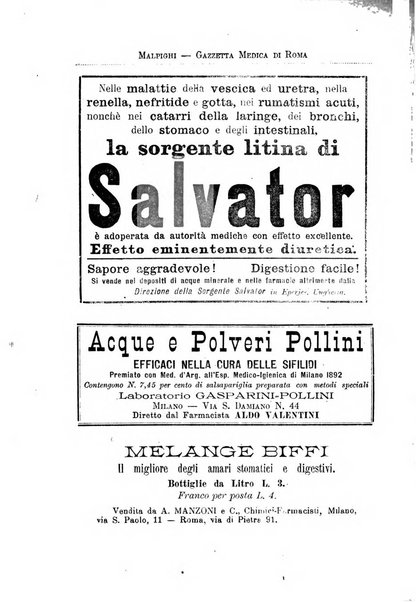 Gazzetta medica Malpighi