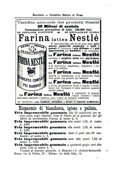 Gazzetta medica Malpighi