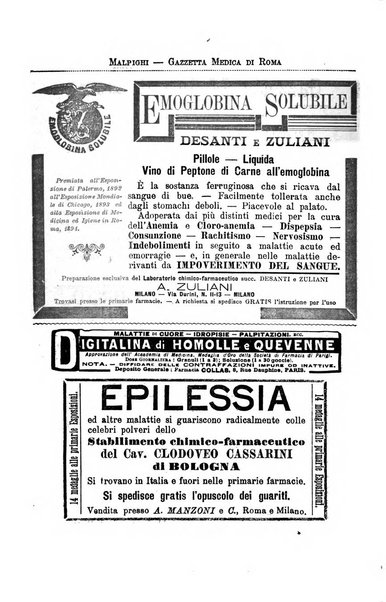 Gazzetta medica Malpighi