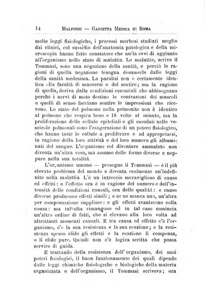 Gazzetta medica Malpighi