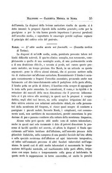 Gazzetta medica Malpighi