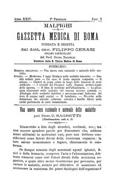 Gazzetta medica Malpighi