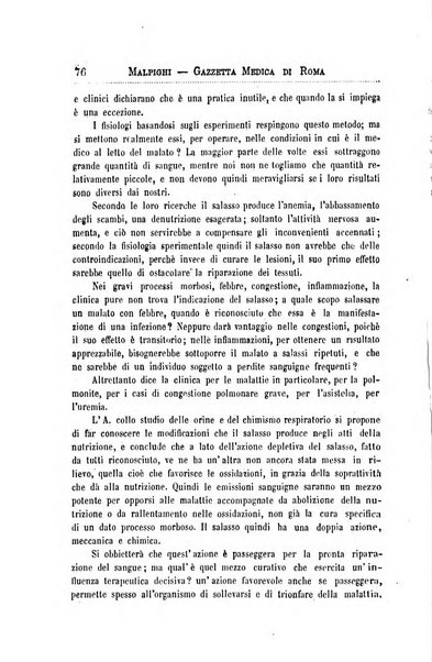 Gazzetta medica Malpighi